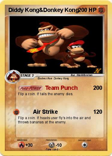 Pokemon Diddy Kong&Donkey Kong