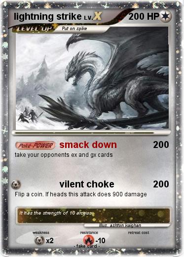 Pokemon lightning strike