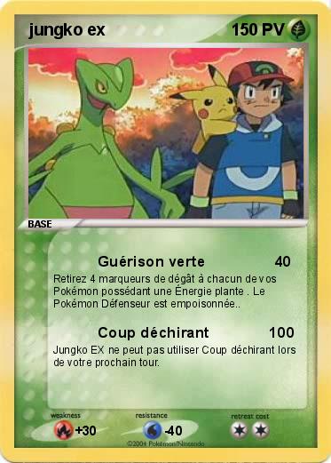 Pokemon  jungko ex