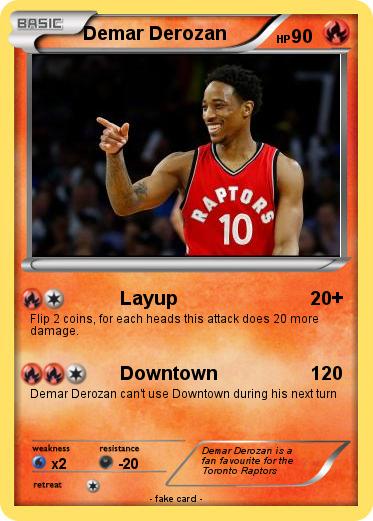 Pokemon Demar Derozan