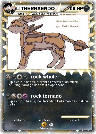 Pokemon LITHERRAENDO