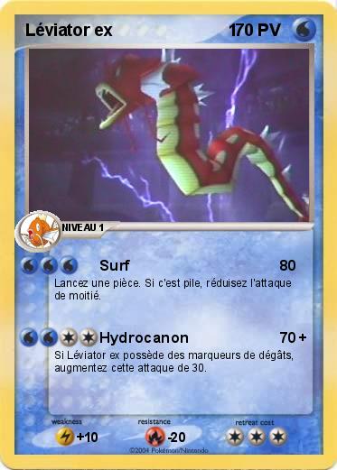 Pokemon Léviator ex                         1