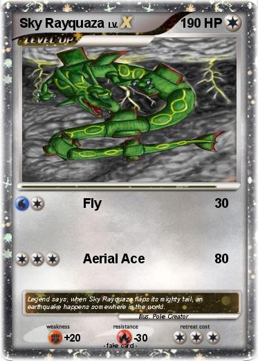 Pokemon Sky Rayquaza
