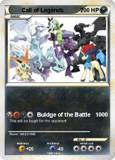 Pokemon Call of Legends