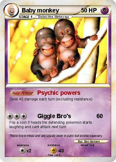 Pokemon Baby monkey