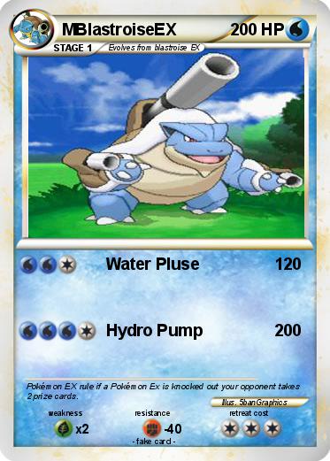 Pokemon MBlastroiseEX