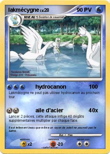 Pokemon lakmécygne