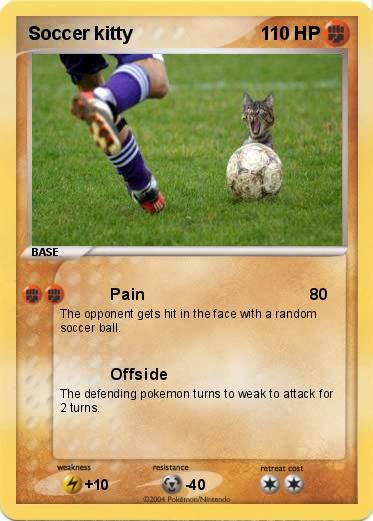 Pokemon Soccer kitty