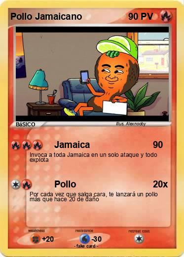 Pokemon Pollo Jamaicano
