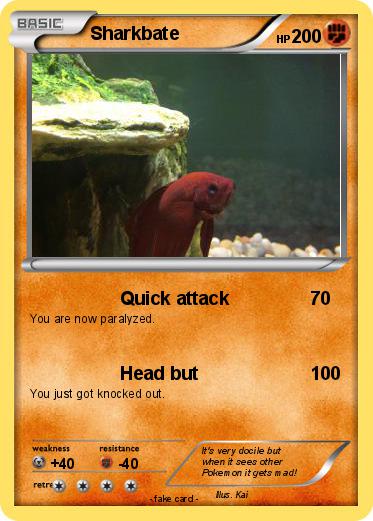 Pokemon Sharkbate