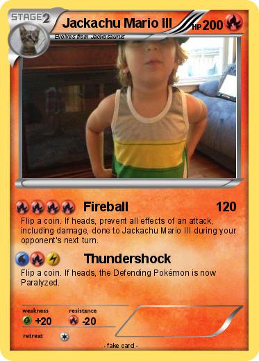 Pokemon Jackachu Mario III