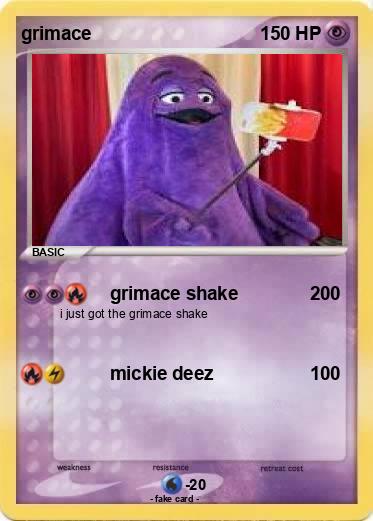 Pokemon grimace