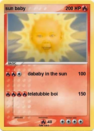 Pokemon sun baby