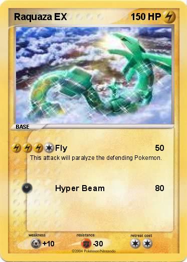 Pokemon Raquaza EX
