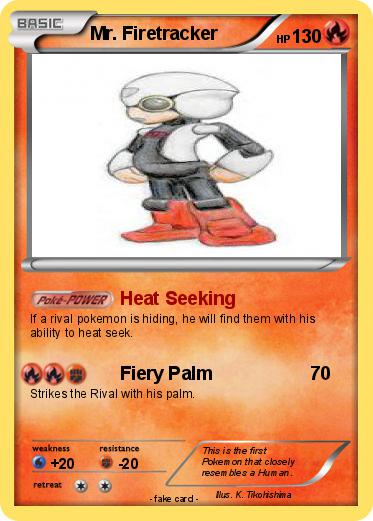 Pokemon Mr. Firetracker
