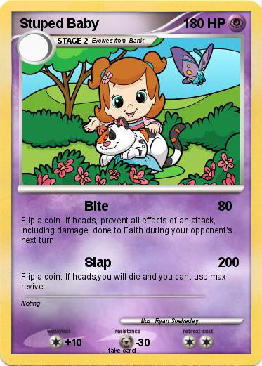 Pokemon Stuped Baby