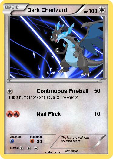 Pokemon Dark Charizard