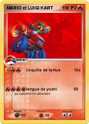Pokemon MARIO et LUIGI KART 