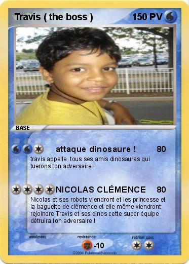 Pokemon Travis ( the boss )
