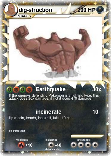 Pokemon dig-struction