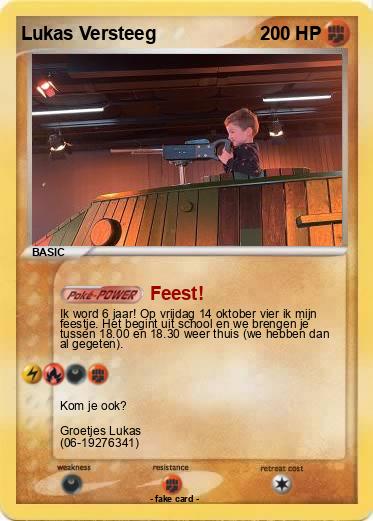 Pokemon Lukas Versteeg