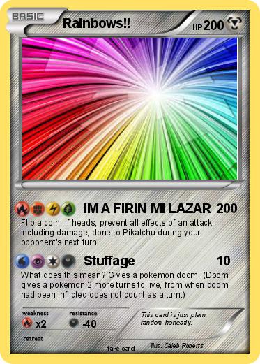 Pokemon Rainbows!!