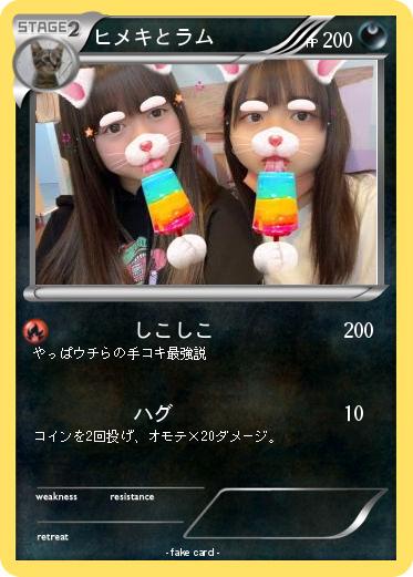 Pokemon ヒメキとラム