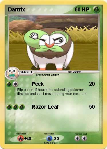 Pokemon Dartrix