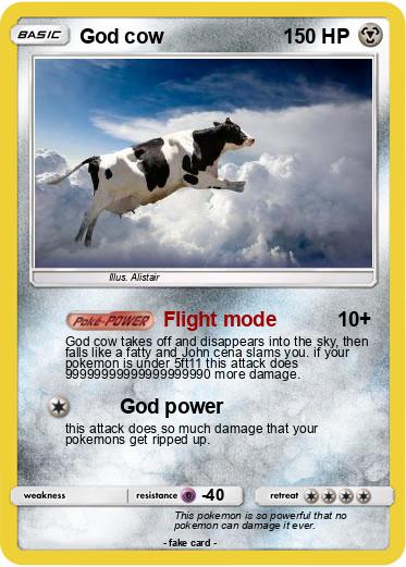 Pokemon God cow