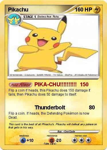 Pokemon Pikachu