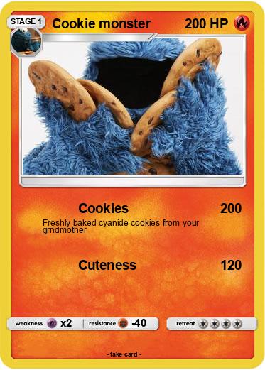 Pokemon Cookie monster
