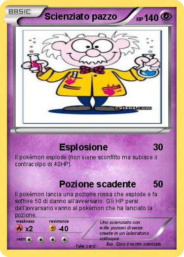 Pokemon Scienziato pazzo