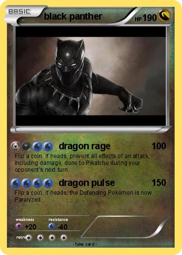 Pokemon black panther