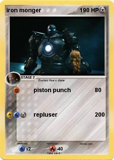 Pokemon iron monger