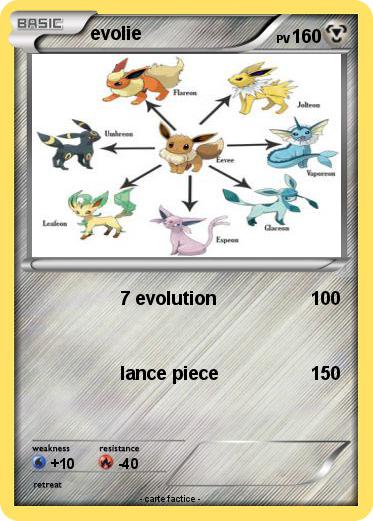 Pokemon evolie