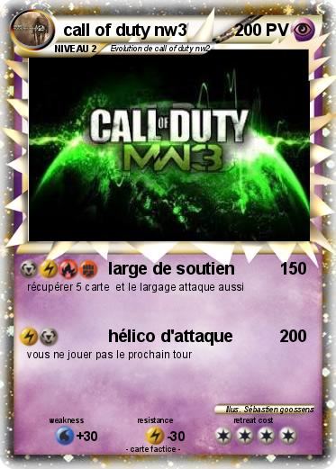Pokemon call of duty nw3