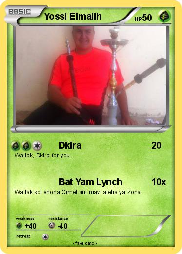 Pokemon Yossi Elmalih