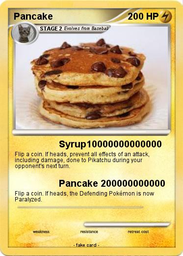Pokemon Pancake