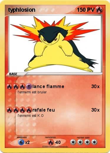 Pokemon typhlosion