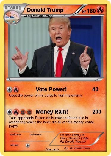 Pokemon Donald Trump