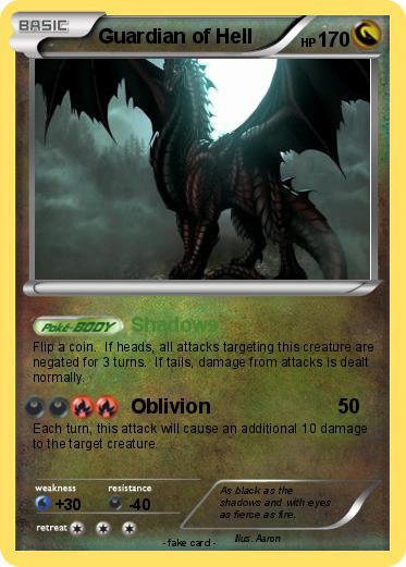 Pokemon Guardian of Hell
