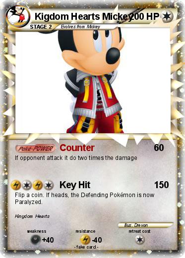 Pokemon Kigdom Hearts Mickey