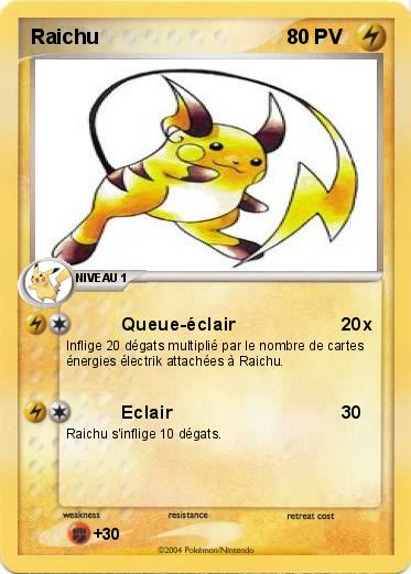 Pokemon Raichu