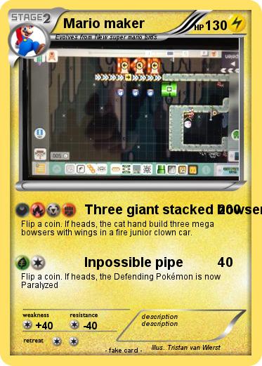 Pokemon Mario maker