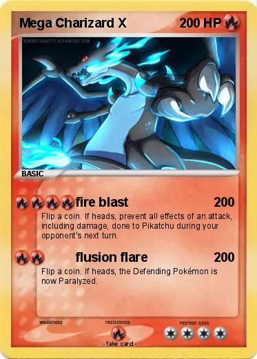 Pokemon Mega Charizard X