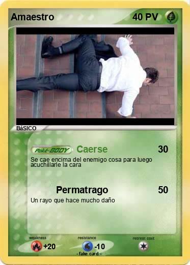 Pokemon Amaestro