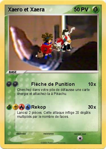 Pokemon Xaero et Xaera