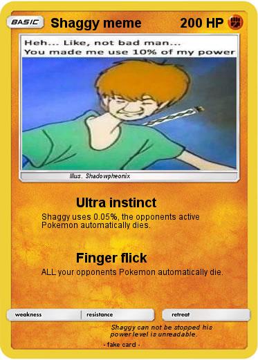 Pokemon Shaggy meme