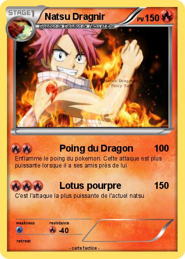 Pokemon Natsu Dragnir