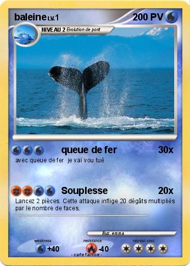 Pokemon baleine